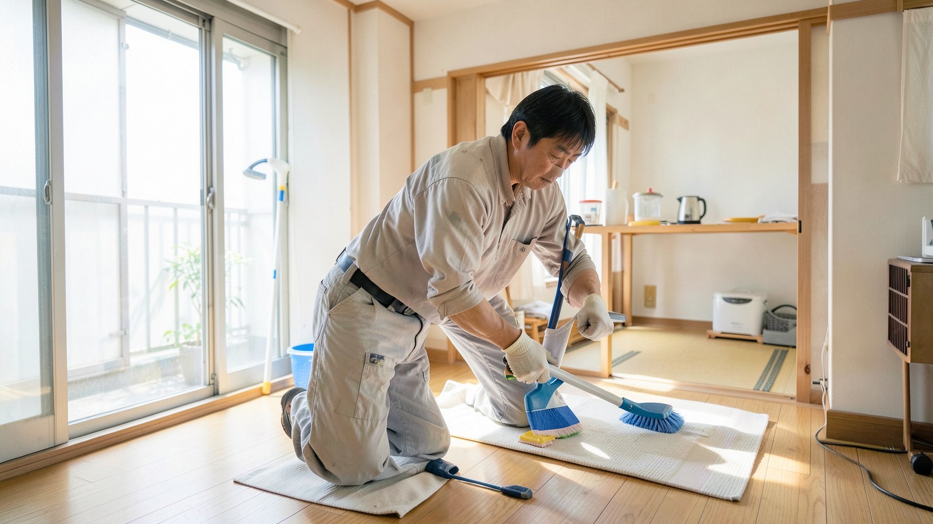 家事支援・家庭向け清掃の事業運営を表すAI生成イメージ写真