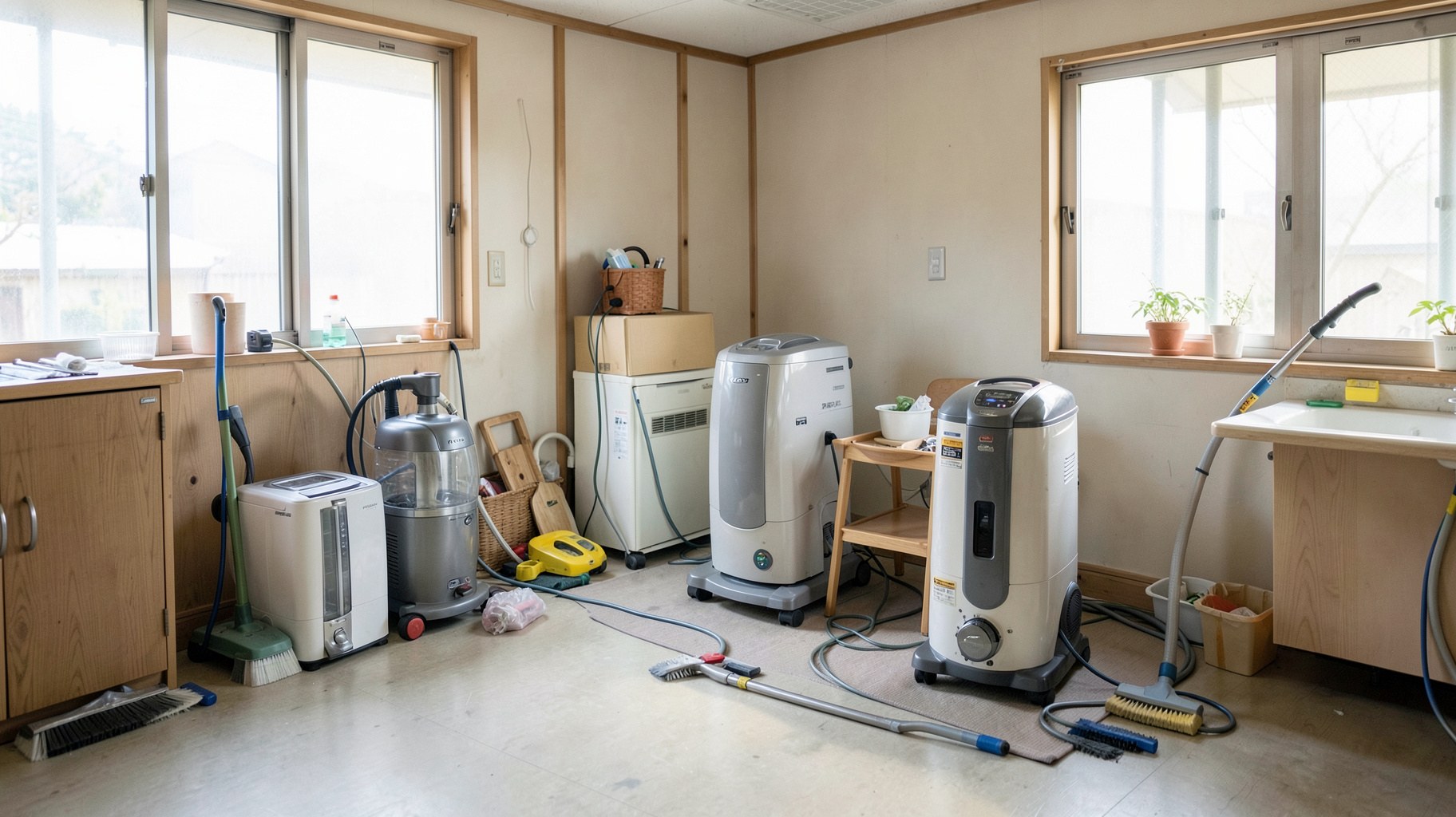 専門清掃メニューの原価と標準化に関するAI生成イメージ写真