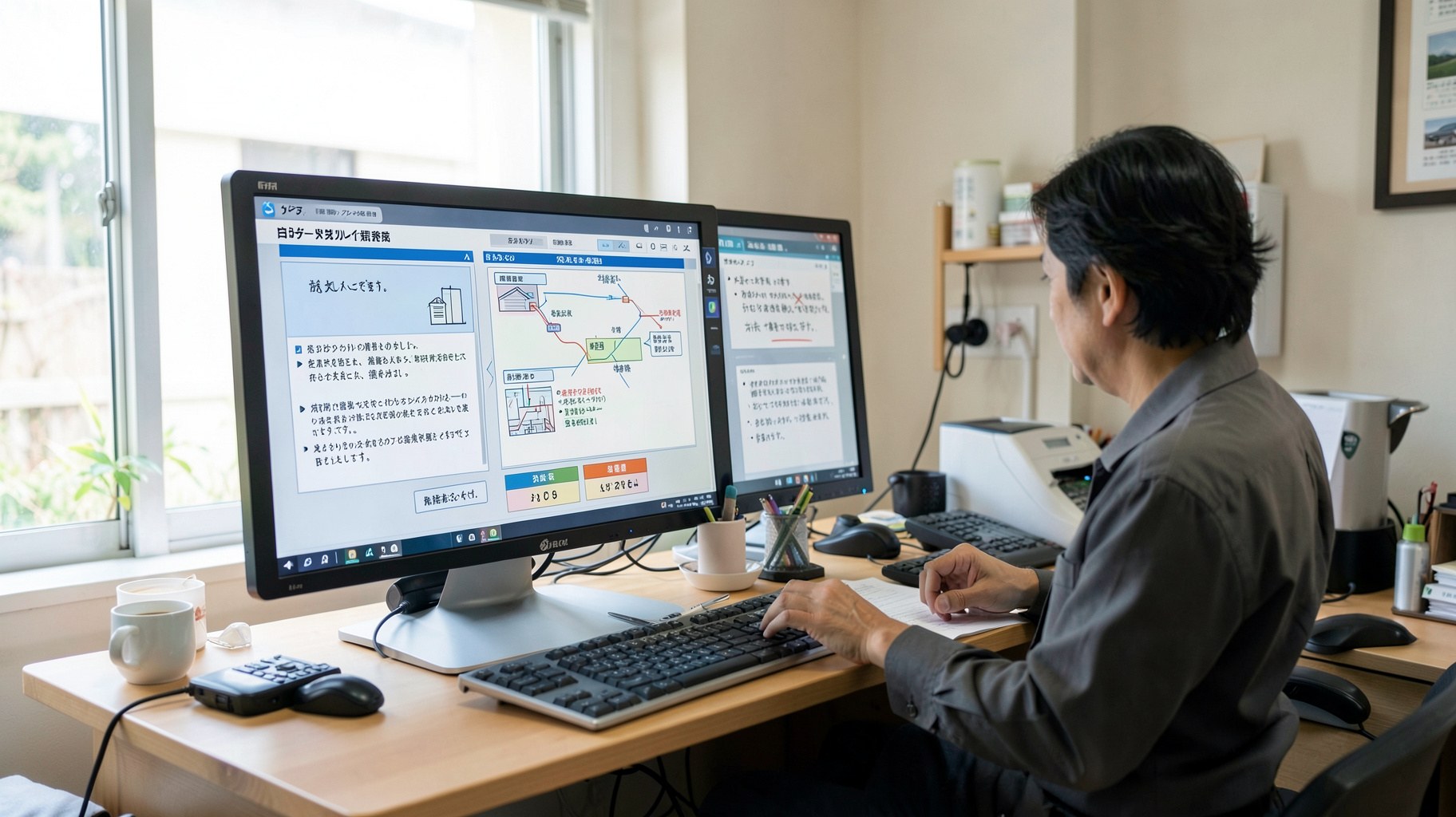家事代行のAI・最適化を検証するに関するAI生成イメージ写真